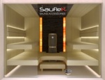 Ventilation SAUFLEX Saunas mobiles Distributeur de sauna aromatique Distributeur de sauna aromatique WIRELESS SAUNA AIR MIXER