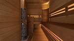 IKI Sauna poêles électriques POÊLE ÉLECTRIQUE IKI WALL 7,6kW, AVEC UNITÉ DE CONTRÔLE PRO B2 IKI WALL