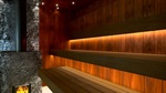 Banc de sauna modulaire Éléments modulaires pour banc de sauna Divers SUPPORT DE BANC