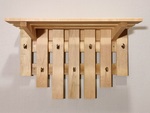 Sauna hangers NAGI-SHELF 630x260x400